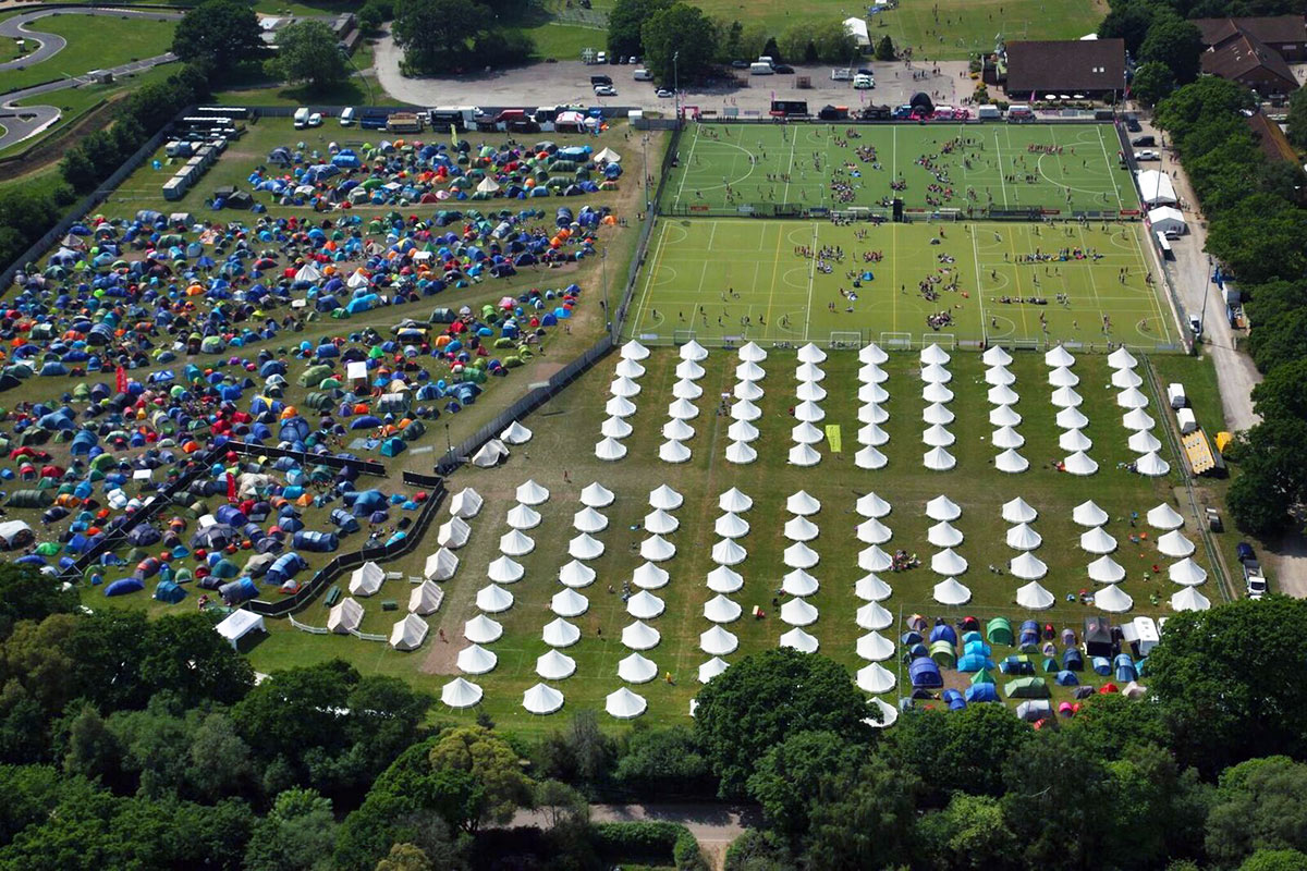 Glamping for Festivals