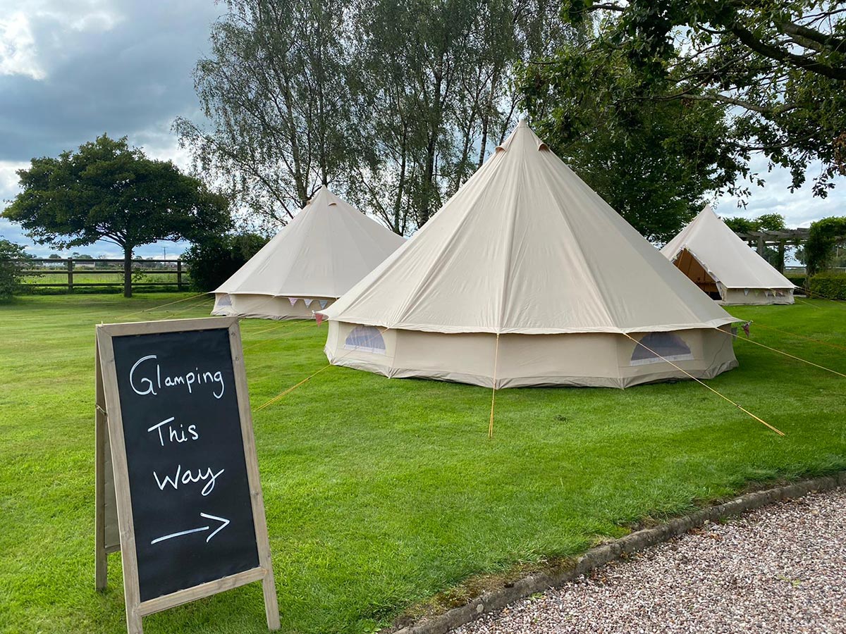 Glamping in Dorset